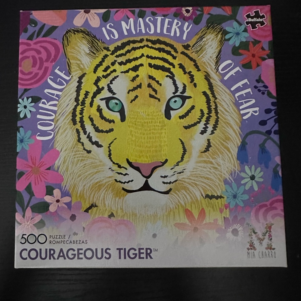 Buffalo Games Courageous Tiger Puzzle